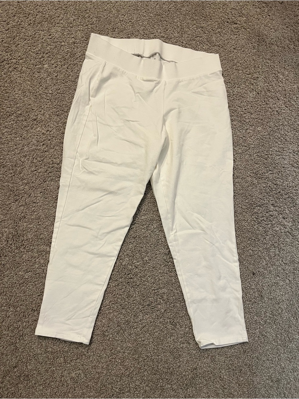 Bright White Stretch Leggings